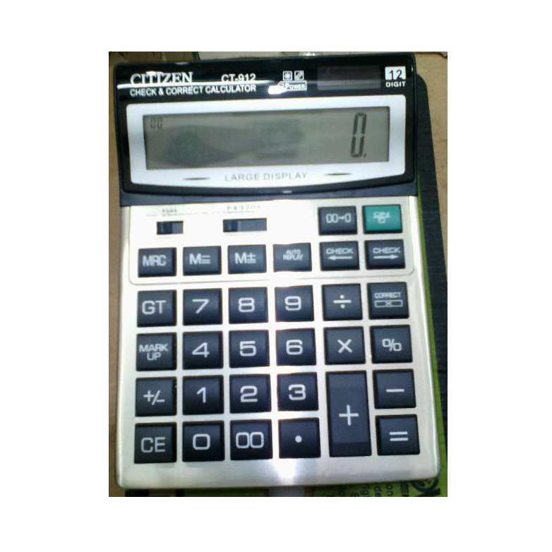 

KALKULATOR BESAR TYPE CT-912 - CUCI GUDANG LHOOO