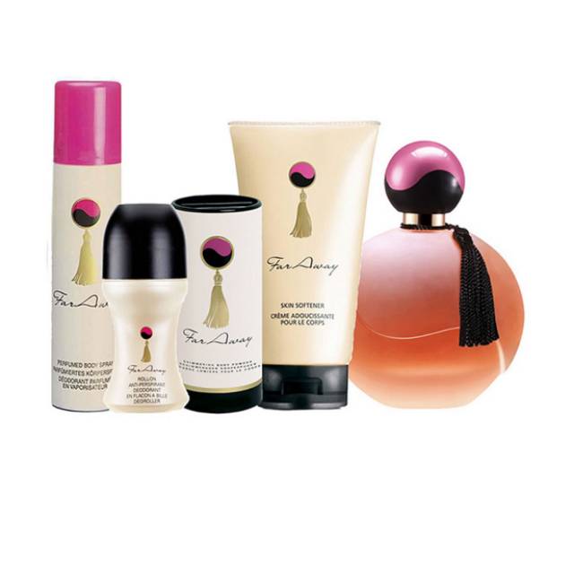Paket kecantikan far away parfum avon