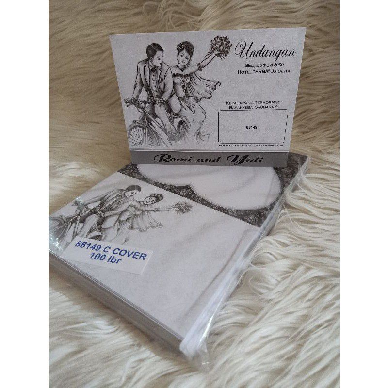 Blangko Undangan erba /blangko kosong kode 88149