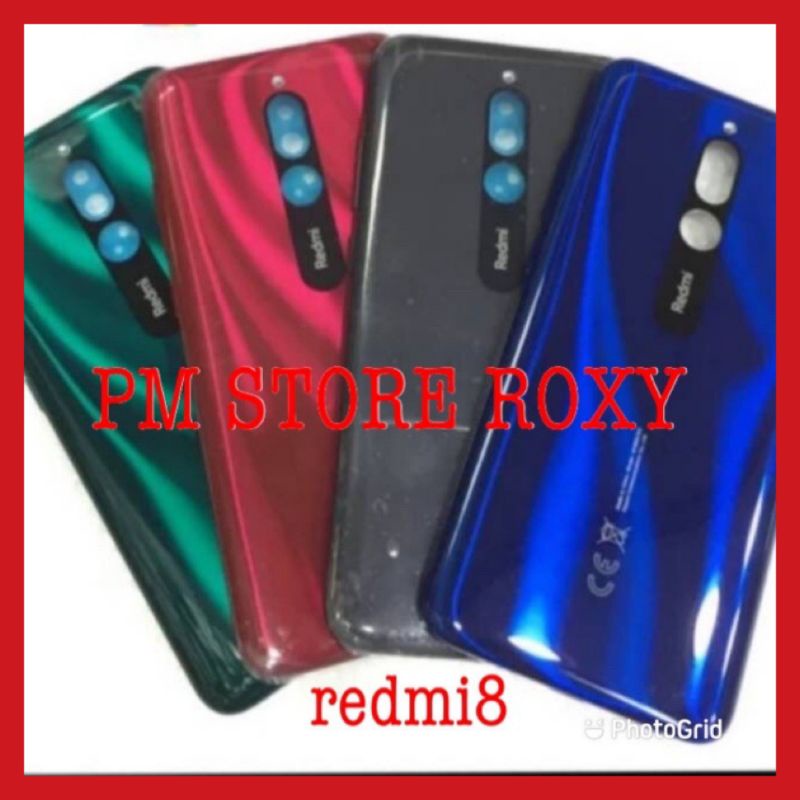 BACKDOOR BACKDOR CASING BELAKANG TUTUP BATERAI XIAOMI REDMI 8 ORI
