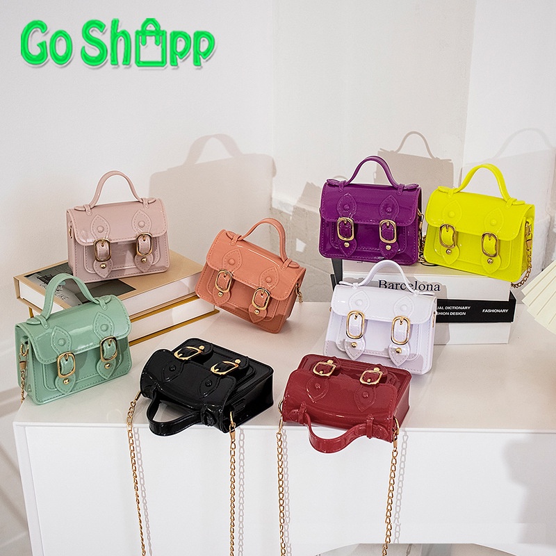 Tas Jelly Mini Rubber Fashion Korea - Jelly Bag Mini Import Terbaru Kekinian - Tas Mini Lucu [JL07]