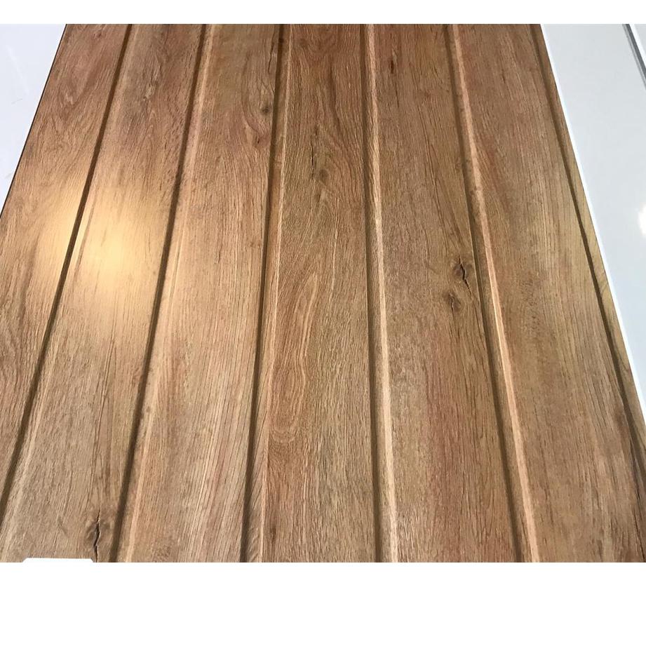 ☘ shunda plafon pvc motif kayu muda PL 3077-3 