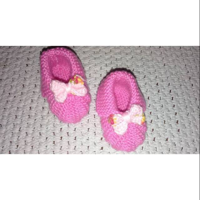 Sepatu rajut bayi/ baby shoes / crochet