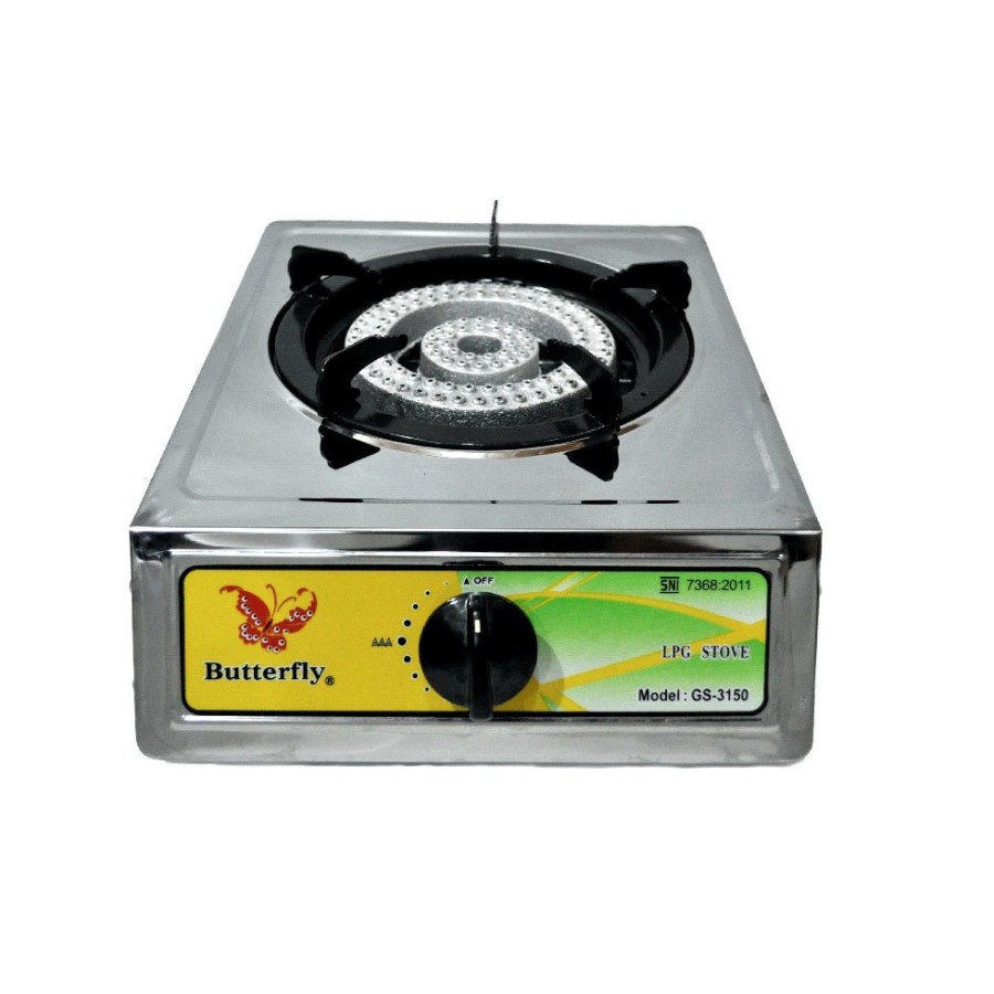 Kompor Gas Seribu Mata Butterfly GS- 3150 1 Tungku