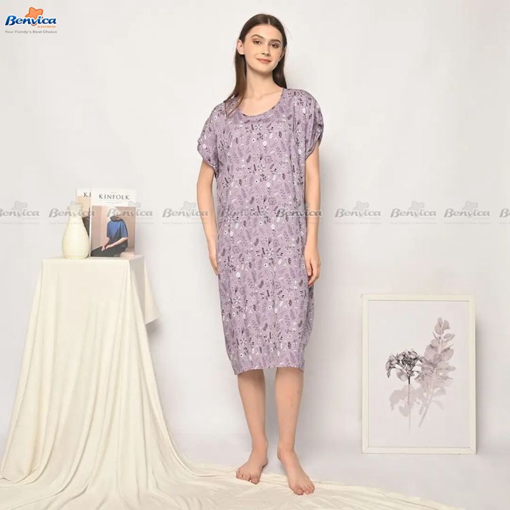 BAJU TIDUR DASTER RAYON LENGAN BALI HABEL