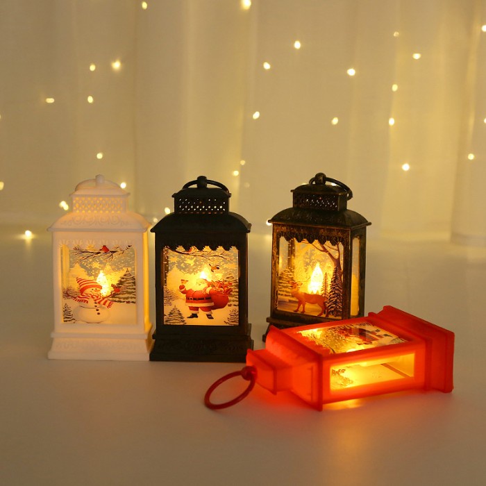 New Lentera Natal Souvenir Christmas Santa Kado Lampu Tidur LC 1883 HARGA GROSIR