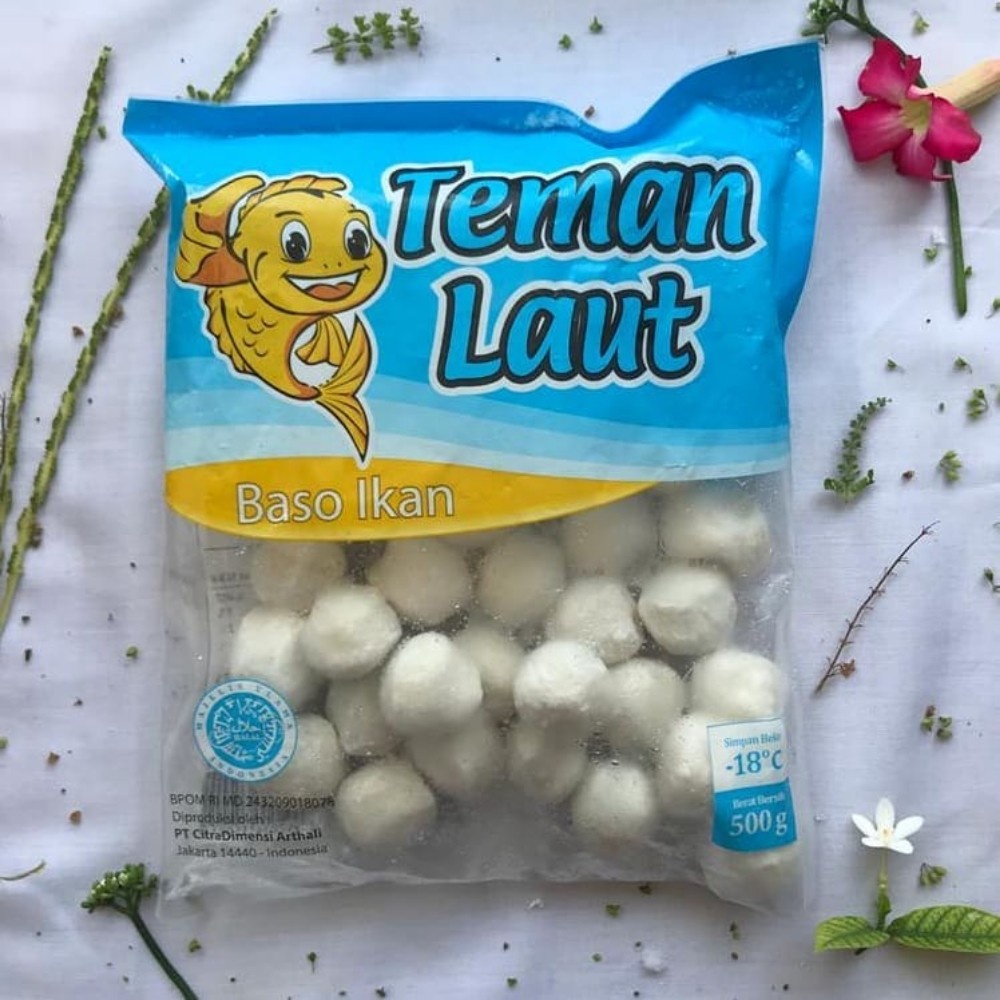 

Teman Laut Bakso Ikan 500 gr