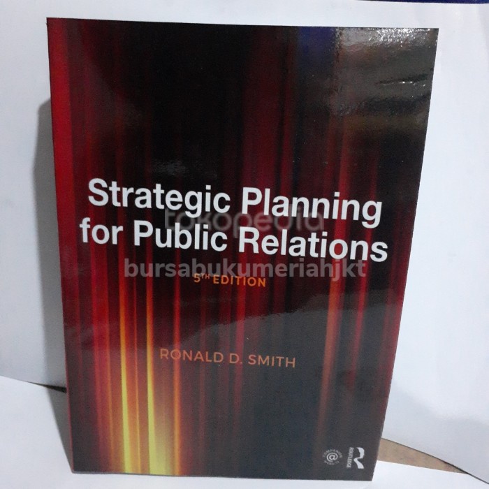 

PROMO!!! BUKU STRATEGIC PLANNING FOR PUBLIC RELATIONS TERLARIS