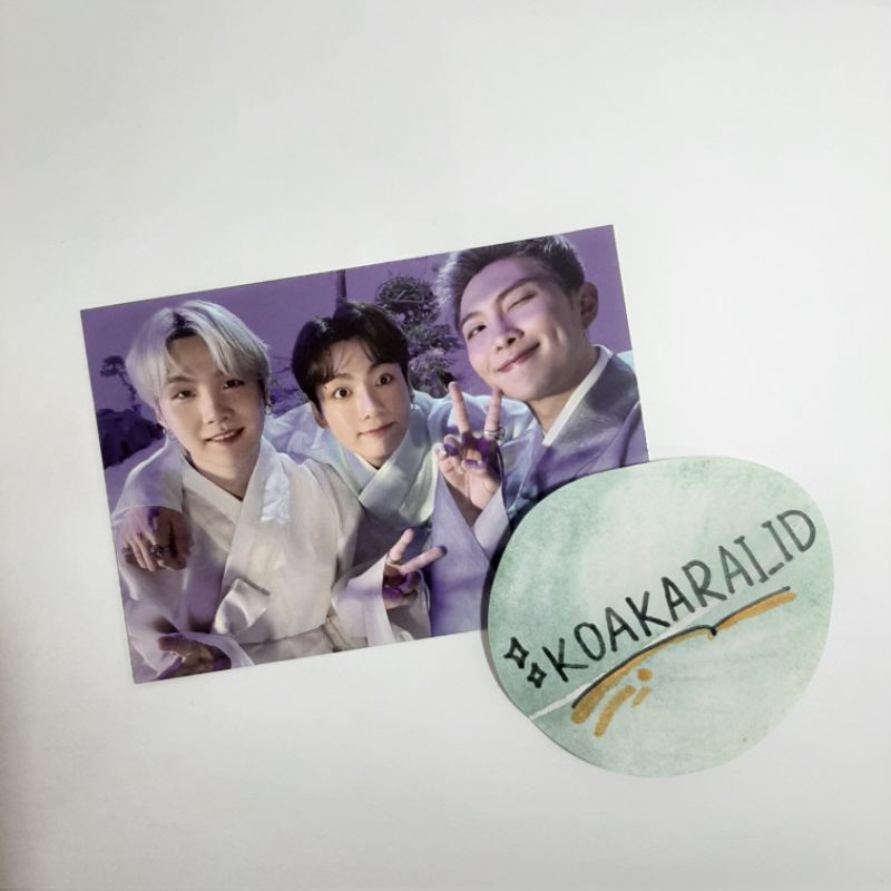 [READY] (Bisa Nego) PC Photocard Sharing Share Twin Ring Rings Dalmajung BTS Unit Namgikook Kim Namj