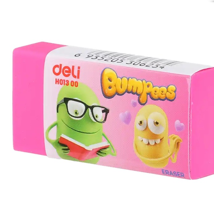 Penghapus Pensil / Eraser Bumpees EH-01300 Besar Deli (Per Pcs)