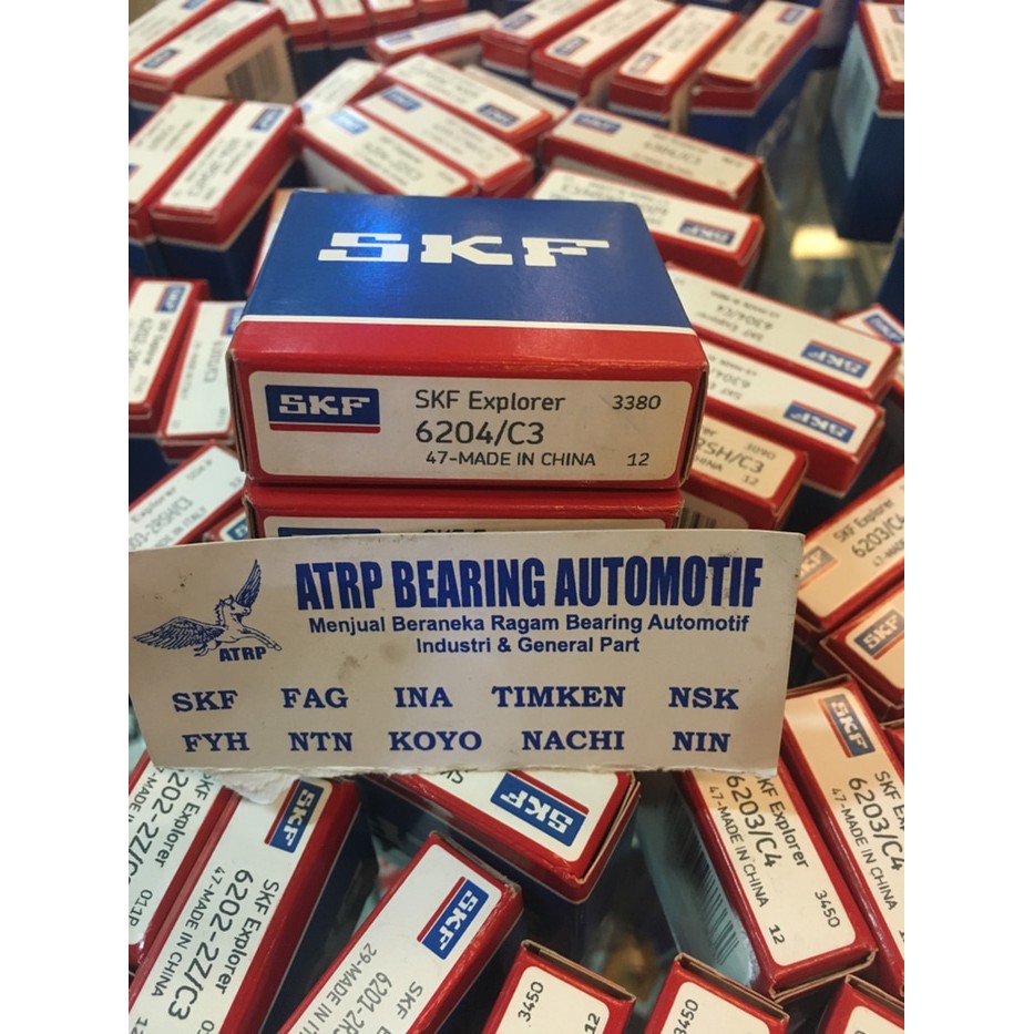 ball bearing 6204/c3 skf