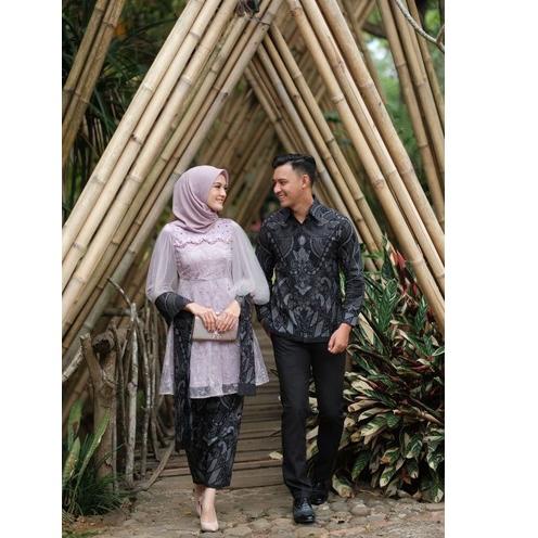 Terbaru.. LUNA TUNIK SERIES COUPLE (LILAC)