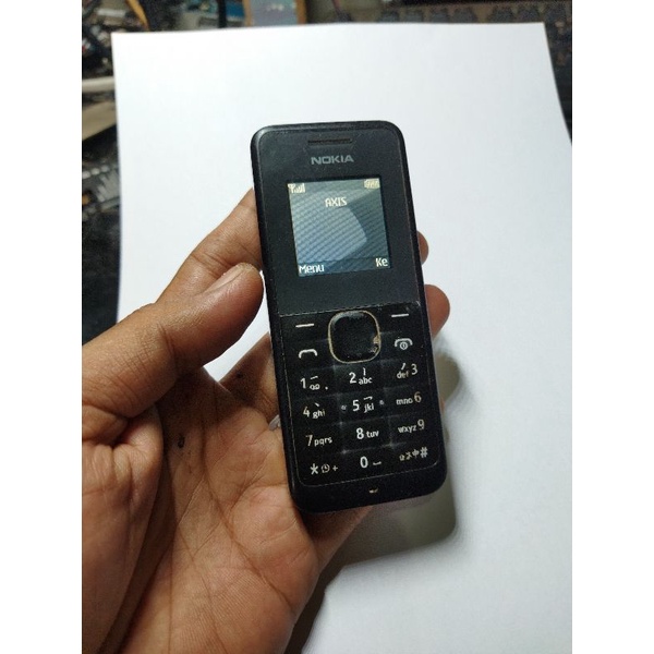 Nokia 105 RM 908 Single Sim Cas Kecil Normal