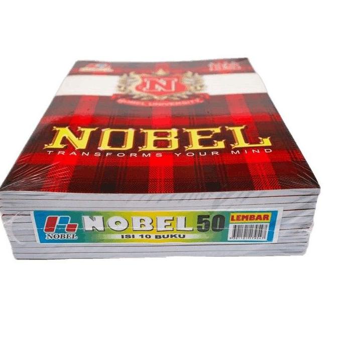 

Kekinian Buku Tulis Campus BOXY BESAR BMC NOBEL 50 LEMBAR isi 10 BUKU ,,