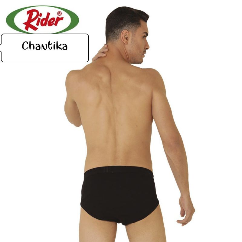 Rider Cd Pria Premium Brief man R318B Sekotak Isi 2 Pcs