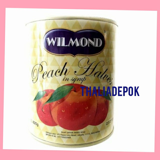 

Gg01Hh Wilmond Peach Halves China Kaleng Syrup 825Gr X 1 Ds01Gkk