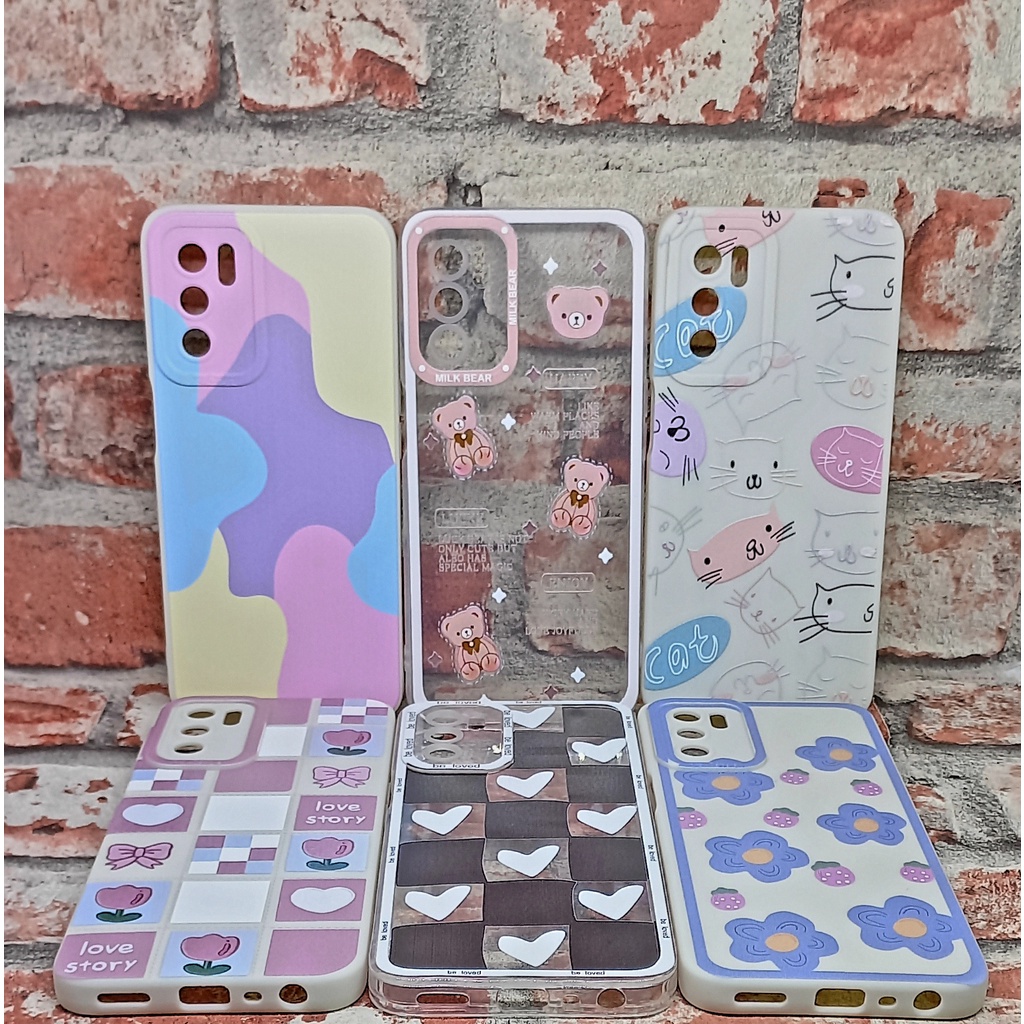 Case oppo a16 cph2269 Softcase Motif Kartun Camera Protection Oppo A16s cph2271