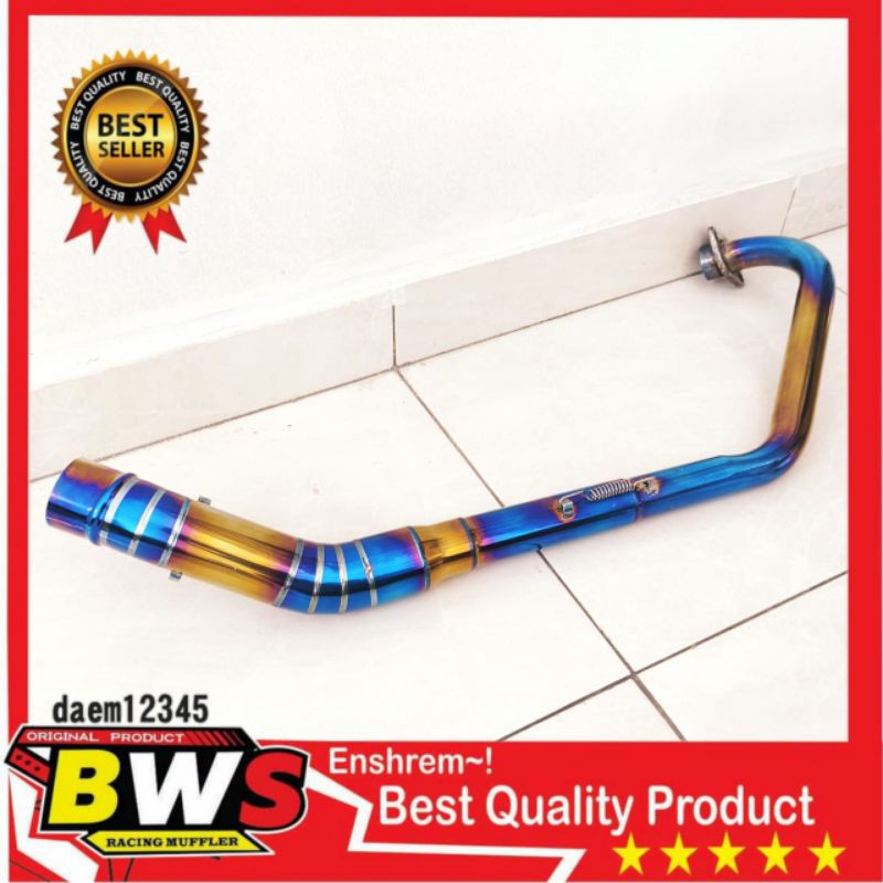 Pipa leher knalpot blue CB150R old