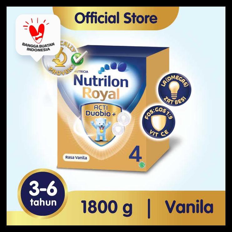

PROMO ORAMI - Nutrilon Royal 4 Vanila Susu Pertumbuhan Bubuk 1800 GR