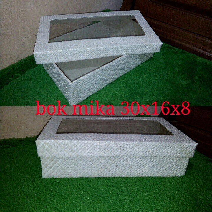 Jual Kotak Mika Seserahan Anyaman Pandan Shopee Indonesia 0924