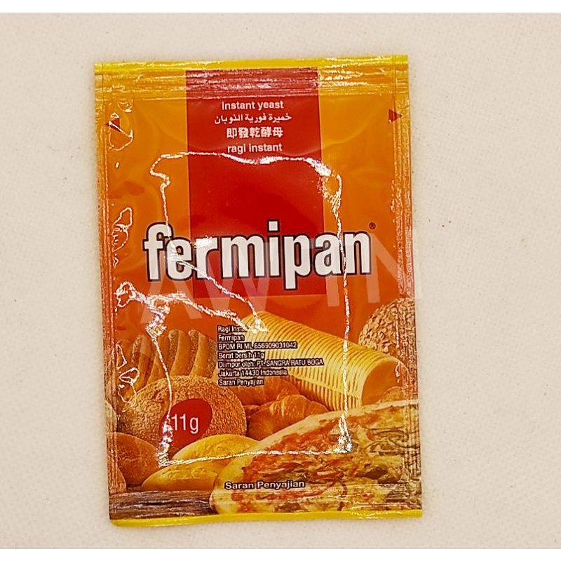 femipan ragi instant sachet dan perkotak