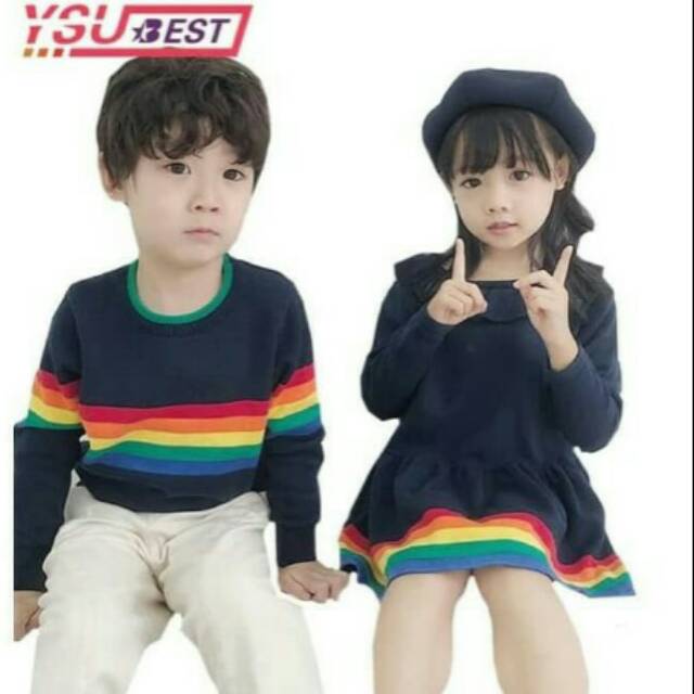 Baju Anak Perempuan & Laki - laki rajut halus HAZEL Kids - Laki laki