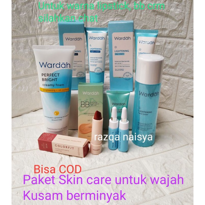 Paket kosmetik wardah lengkap / Best seller Paket kosmetik wardah yang bagus