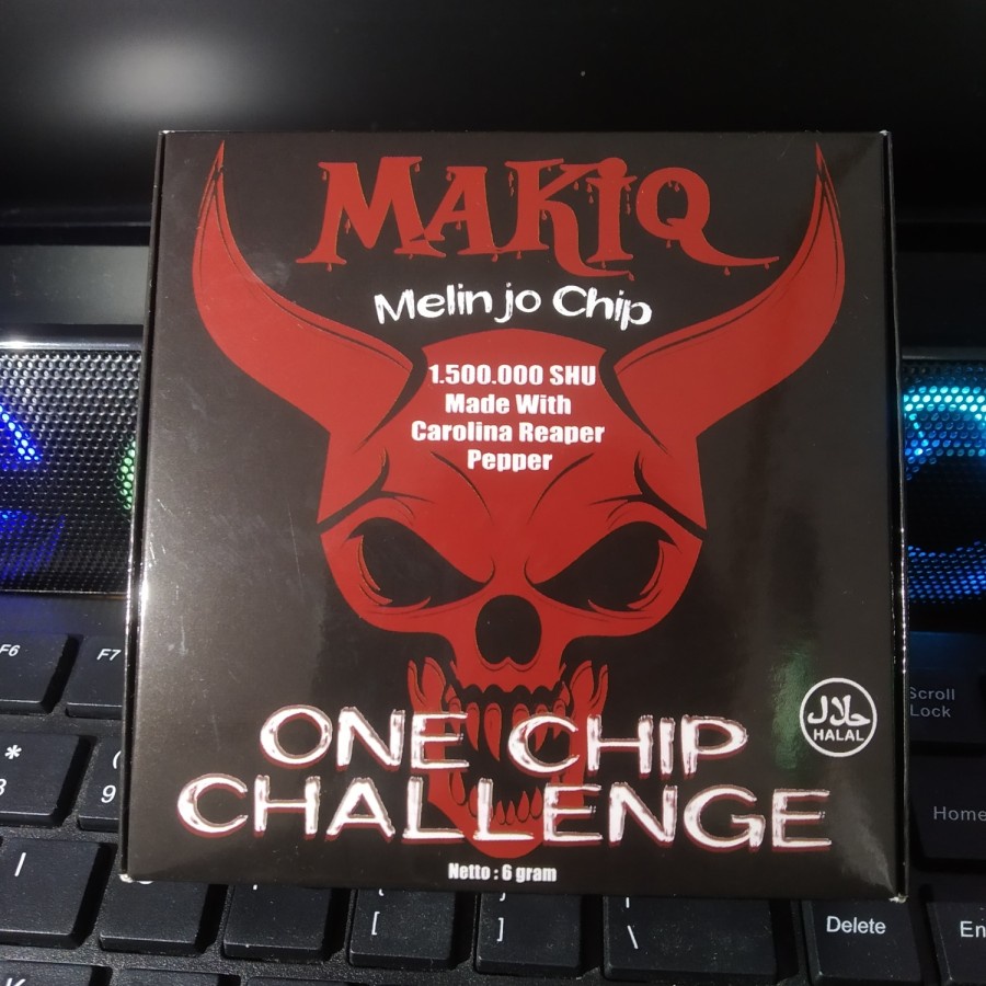 

100% Original Makiq Melinjo One Chip Challenge Paqui Nya Indonesia