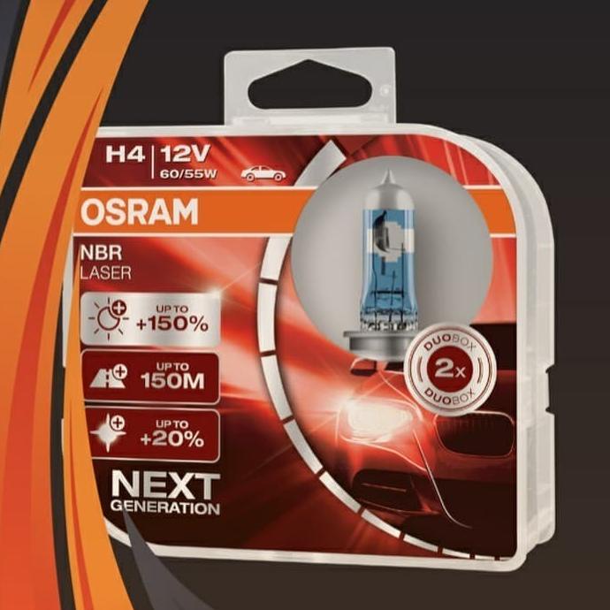 OSRAM H4 NBR LASER GERMANY .