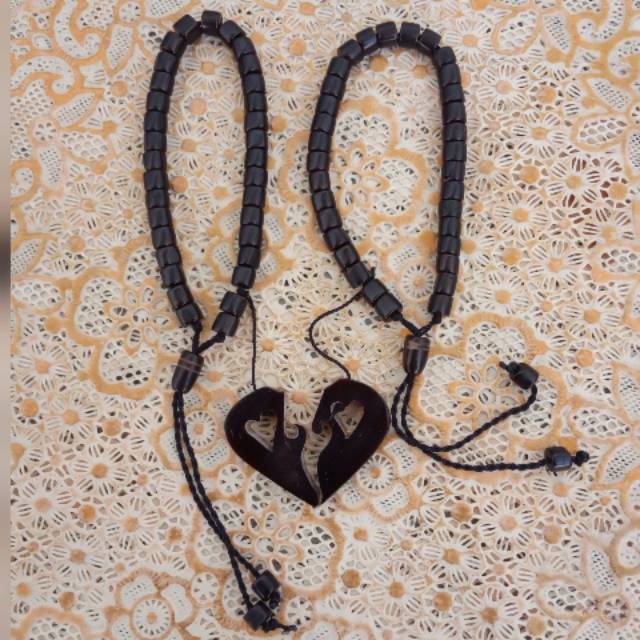 Gelang kaukah Marjan couple hitam