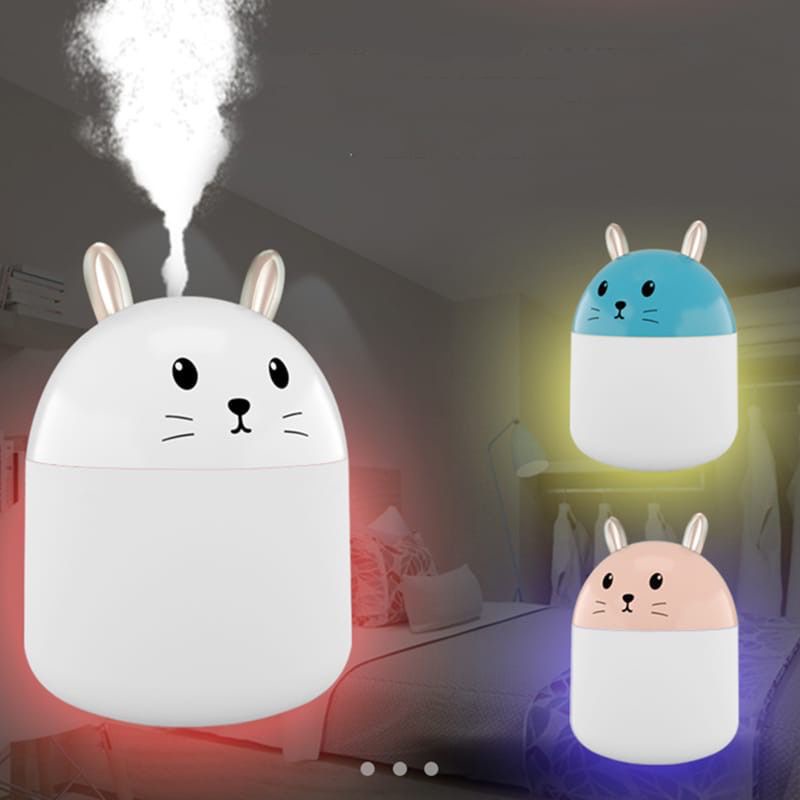 Humidifier cute rabbit pelembab udara ruangan cat / Aroma Terapi / Diffuser