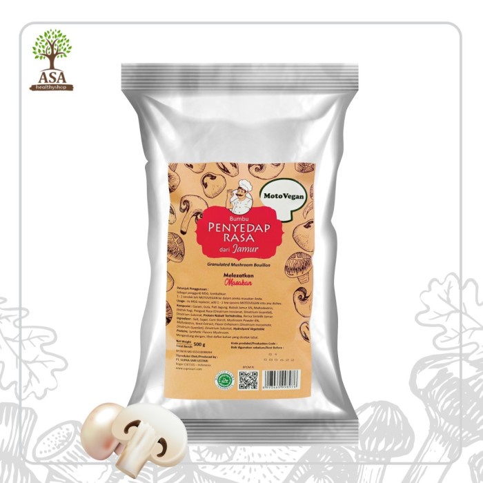 

TERBARU Motovegan Kaldu Jamur 500 gram