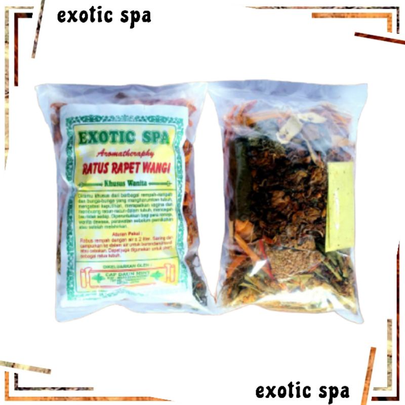 EXOTIC SPA Aromatherapy Ratus Rapet Wangi kusus wanita