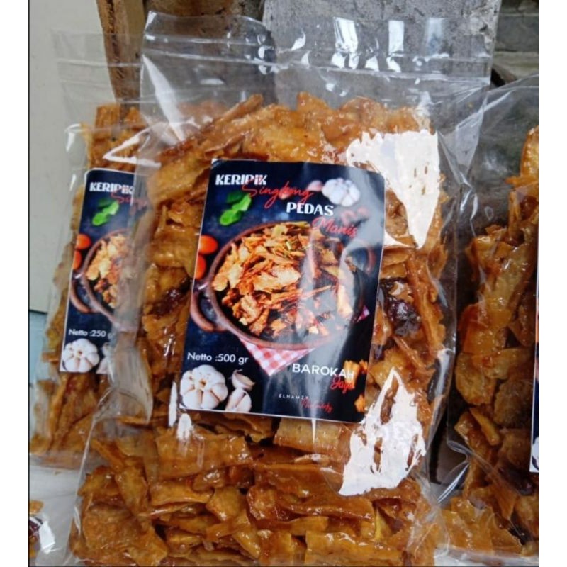 

Keripik Singkong Pedas Manis 500gr