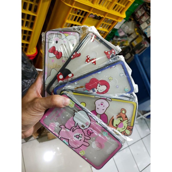 Case Oppo F9/A7/A5S/A12/A11k Softcase Motif/Polos