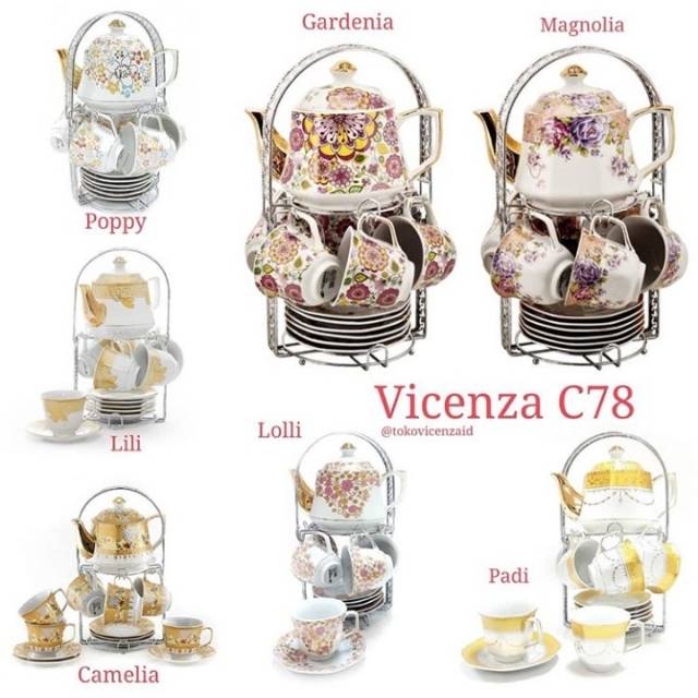 Tea Set Vicenza C78