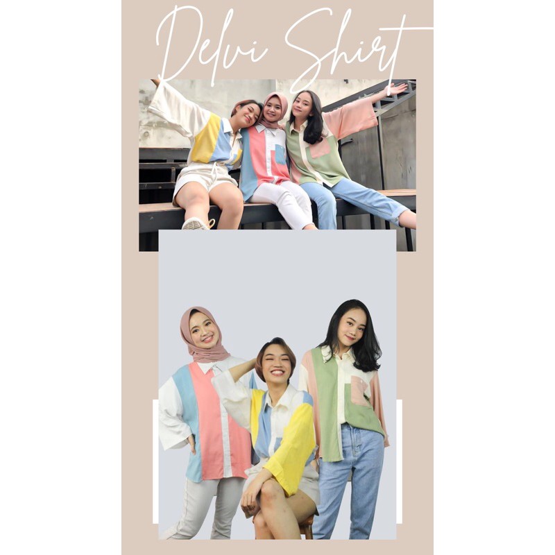kemeja wanita murah | casual | formal | color full