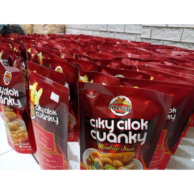 

CILOK CUANKY TULANG LUNAK SIKENYAL PORSI JUMBO HARGA MURAH