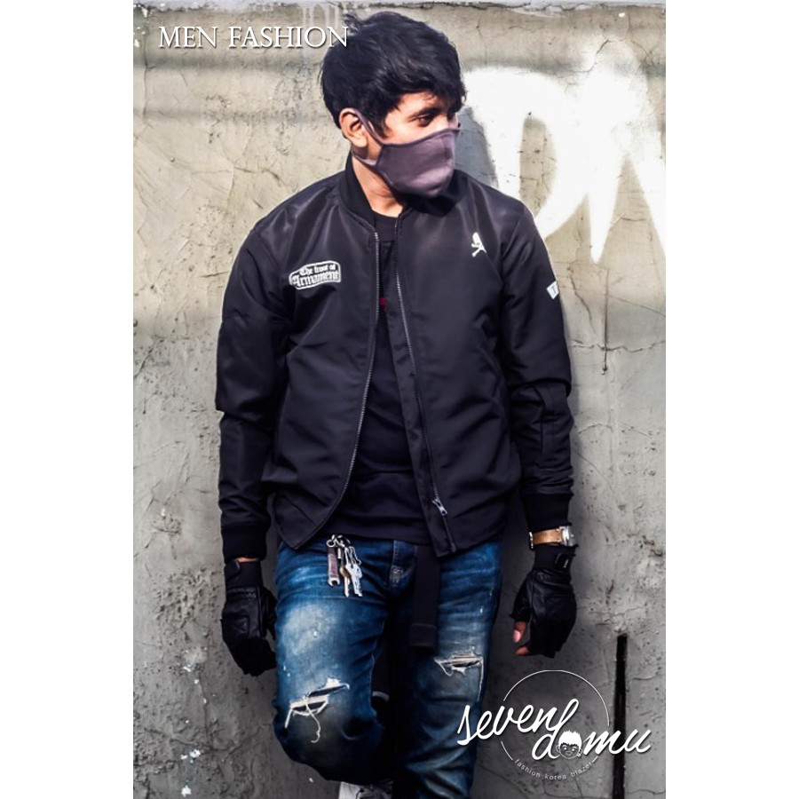 Jaket Bomber TFOA Black Series