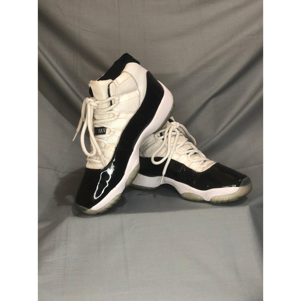 Air jordan 11 retro sepatu basket sneakers pria wanita original bekas