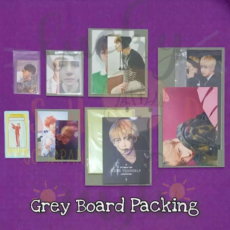 Packing Greyboard, Kardus dan PVC Poster