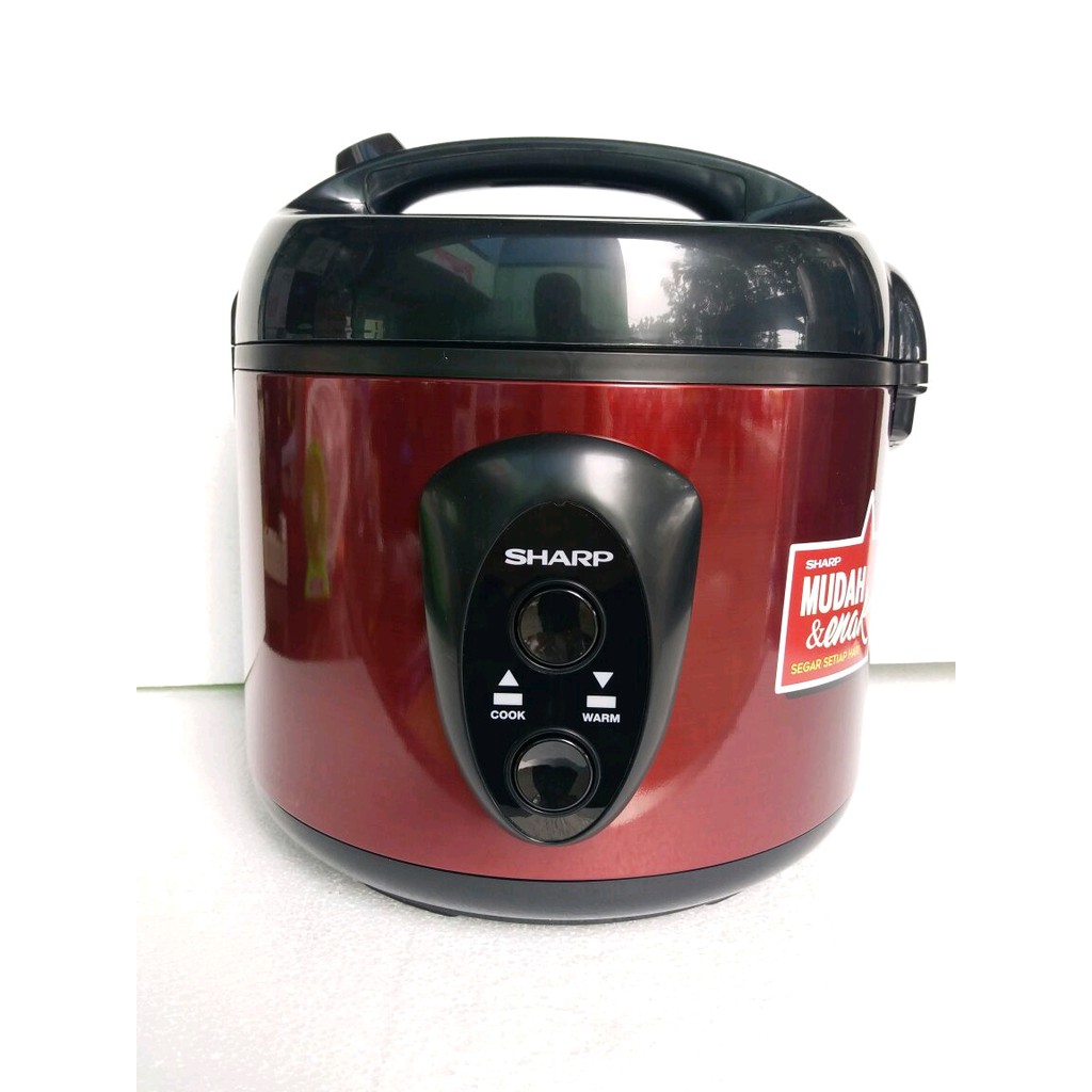 SHARP MAGIC COM Rice Cooker KS-N18MG-SL 1.8 L Silver KS-N18MG-RD Merah 3 In 1