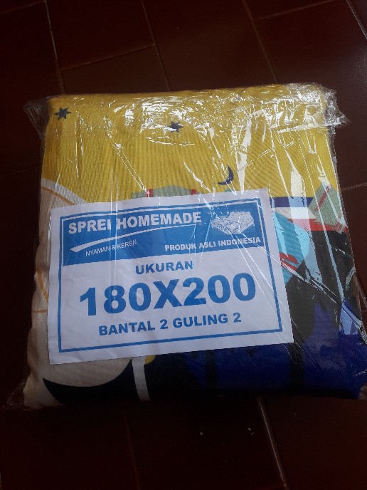 Sprei Seprei Homemade Motif Anak Dewasa Karakter Kartun Sprei Size 180x200 King Size