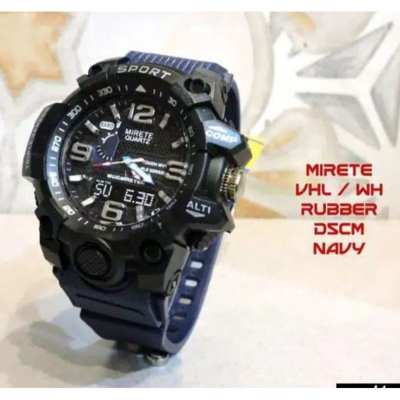 JAM TANGAN SPORT TERBARU MIRETE ORIJINAL ANALOG
