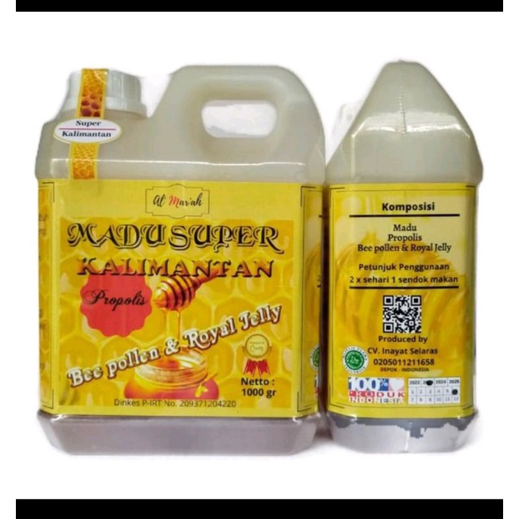 

Madu super Kalimantan 1 kg