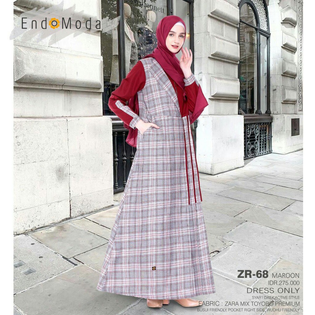 Gamis Endomoda ZR 68 / Dress Muslim Endomoda ZR 68