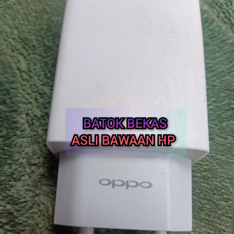 BATOK CHARGER OPPO  A12 | A7 | A5s | A11k ASLI BAWAAN HP