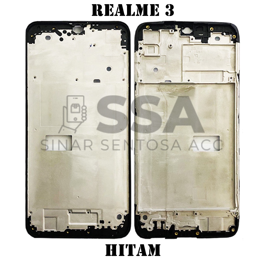 Tulang Tengah Middle Frame LCD Realme 3 Original 100% Tulang Casing Bezel Bezzel Bazel Handphone HP Ori Original Awet Murah Realme3