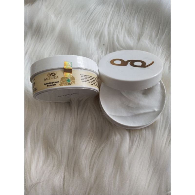 Exfoliating cream/exfoliating kulit wajah/exfoliating cream anzora/AGEN RESMI ANZORA SKINCARE BPOM