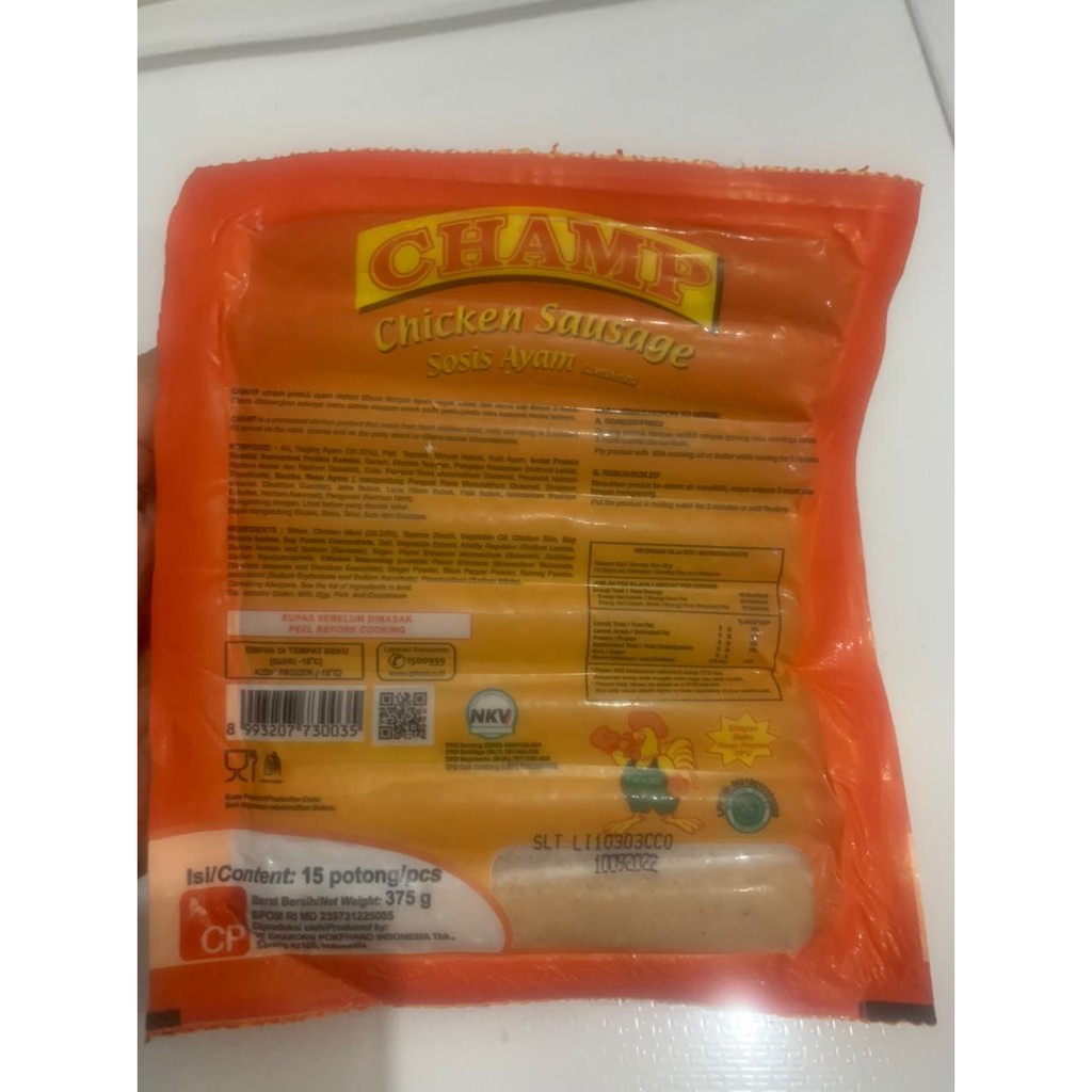 

Sosis Champ 375 gr